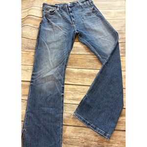 Artemis Vintage‎ Womens Size 18 Blue Flare Jeans Built-in Corset Tummy Control